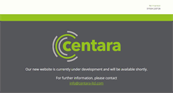 Desktop Screenshot of centara-ltd.com